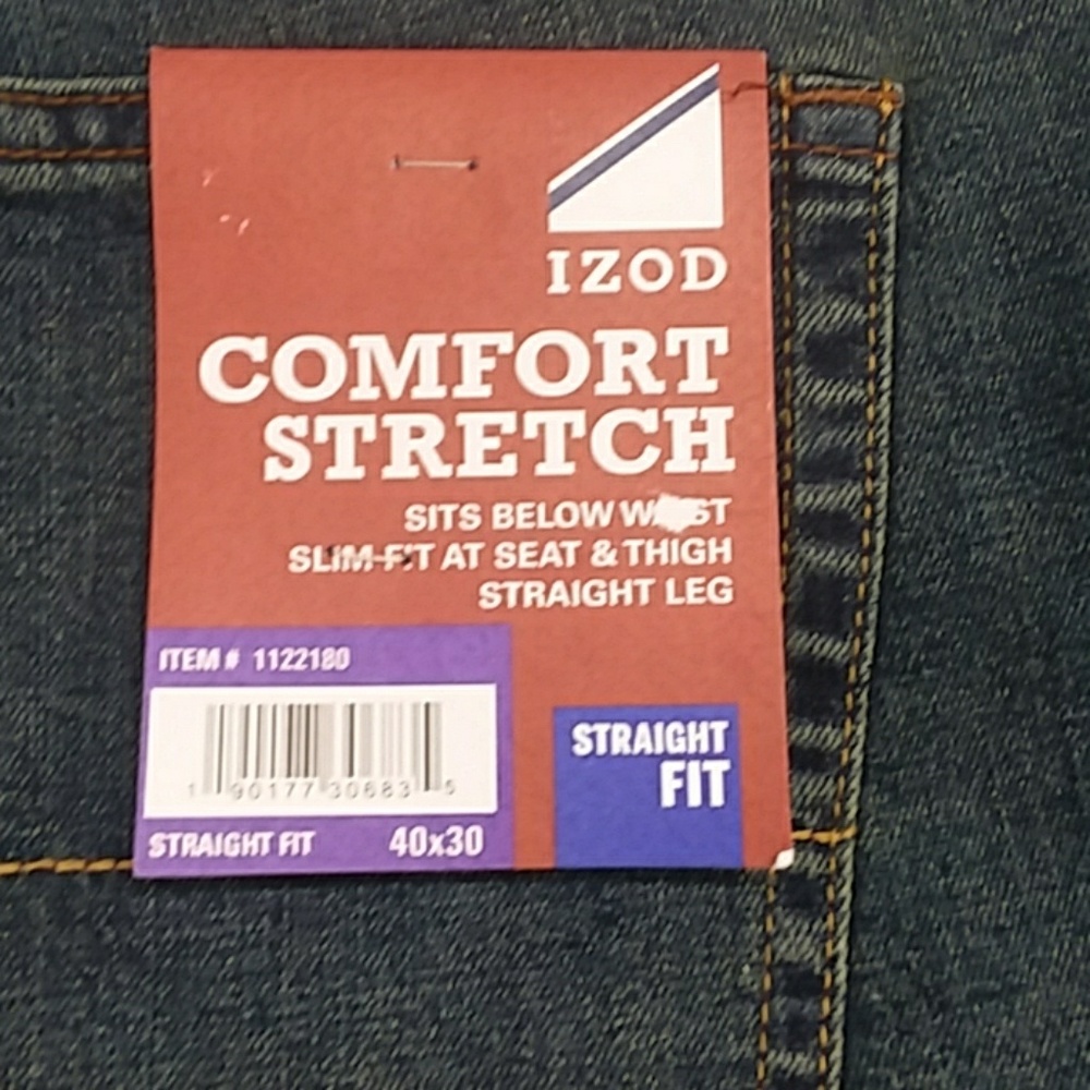 Izod Men's Jeans - Picture 2 of 4